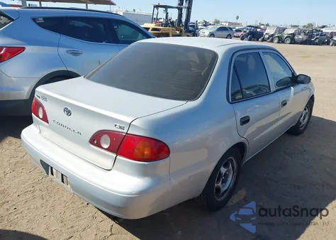 2002 Toyota Corolla Ce/Le/S из США, поврежденный, VIN 1NXBR12E52Z615504